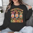 Groovy Thanksgiving With My Gnomie Women Teacher Fall Gnome Unisex Sweatshirt, Groovy Teacher Gifts, funny design Groovy Thanksgiving With My Gnomie Women Teacher Fall Gnome Unisex Sweatshirt, Groovy Teacher Gifts, funny design