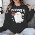 Halloween Books Librarian English Teacher Reader Reading Unisex Sweatshirt, English Teacher Gifts, funny design