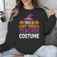 Halloween Costumes For Teachers Tired Teacher Costume Tee Unisex Sweatshirt, funny design