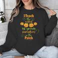 Halloween Cutest Pumpkins First Grade Teacher Unisex Sweatshirt, First Grade Teacher Gifts, funny design Halloween Cutest Pumpkins First Grade Teacher Unisex Sweatshirt, First Grade Teacher Gifts, funny design