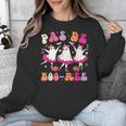 Halloween Dance Teacher Pas De Boo-Ree Ghost Ballet Dancer Unisex Sweatshirt, funny design