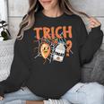 Halloween Medical Lab Science Microbiology Scientist Teacher Men Women Unisex Sweatshirt, Science Teacher Gifts, funny design