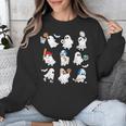 Halloween PE Teacher Ghost Playing Soccer Football Baseball Unisex Sweatshirt, Pe Teacher Gifts, funny design