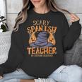 Halloween Scary Spanish Teacher No Costume Required For Men Women Unisex Sweatshirt, funny design