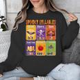 Halloween Spooky Syllable Types Teacher Educational Unisex Sweatshirt, funny design