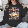 Halloween Teacher You Can't Scare Me I Teach First Grade Unisex Sweatshirt, First Grade Teacher Gifts, funny design Halloween Teacher You Can't Scare Me I Teach First Grade Unisex Sweatshirt, First Grade Teacher Gifts, funny design