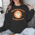 Halloween Teacher Crew Spooky Season Retro Ghost Unisex Sweatshirt, funny design Halloween Teacher Crew Spooky Season Retro Ghost Unisex Sweatshirt, funny design