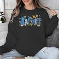 Hanukkah Leopard Plaid Teacher Chanukah Jewish Women Men Unisex Sweatshirt, funny design