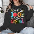 Happy 100th Day Of School Teachers 100 Days Of School Kids Unisex Sweatshirt, funny design Happy 100th Day Of School Teachers 100 Days Of School Kids Unisex Sweatshirt, funny design