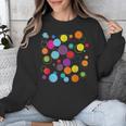 Happy Dot Day Colorful Polka Dot Art Teacher Student Kids Unisex Sweatshirt, funny design Happy Dot Day Colorful Polka Dot Art Teacher Student Kids Unisex Sweatshirt, funny design