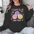 Happy To See Your Face Smile Face Teacher Back To School Unisex Sweatshirt, funny design Happy To See Your Face Smile Face Teacher Back To School Unisex Sweatshirt, funny design