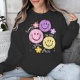 Happy To See Your Face Teacher Flower Back To School Unisex Sweatshirt, funny design