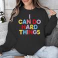 I Can Do Hard Things Teacher Inspiration Do Hard Things Unisex Sweatshirt, funny design I Can Do Hard Things Teacher Inspiration Do Hard Things Unisex Sweatshirt, funny design