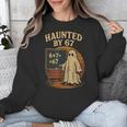 Haunted By 67 Ghost Math Joke Student Halloween Nerd Teacher Unisex Sweatshirt, funny design Haunted By 67 Ghost Math Joke Student Halloween Nerd Teacher Unisex Sweatshirt, funny design
