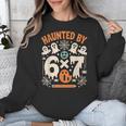 Haunted By 6x7 Math Teacher Halloween Pun Unisex Sweatshirt, funny design Haunted By 6x7 Math Teacher Halloween Pun Unisex Sweatshirt, funny design