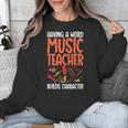 Having a Weird Music Teacher Builds Character Music Teacher Unisex Sweatshirt, funny design Having a Weird Music Teacher Builds Character Music Teacher Unisex Sweatshirt, funny design