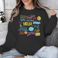 Hello Word In Different Languages Travel And Teacher Lover Unisex Sweatshirt, funny design Hello Word In Different Languages Travel And Teacher Lover Unisex Sweatshirt, funny design