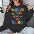 Homebound Teacher Appreciation Week Back To School Heart Unisex Sweatshirt, funny design Homebound Teacher Appreciation Week Back To School Heart Unisex Sweatshirt, funny design
