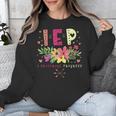 IEP I Encourage Progress Teacher Special Education Men Women Unisex Sweatshirt, funny design