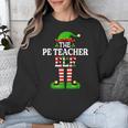 I'm The PE Teacher Elf Christmas Family Matching Unisex Sweatshirt, Pe Teacher Gifts, funny design I'm The PE Teacher Elf Christmas Family Matching Unisex Sweatshirt, Pe Teacher Gifts, funny design