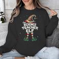 I'm The Science Teacher Elf Family Matching Group Christmas Unisex Sweatshirt, Science Teacher Gifts, funny design