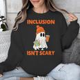 Inclusion Isn't Scary Shirt Halloween SLP Sped Teacher Unisex Sweatshirt, funny design