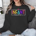 Infant Teacher Daycare Provider Childcare Teacher Unisex Sweatshirt, funny design