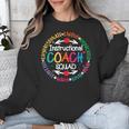 Instructional Coach Squad Teacher Assistant Support Team Unisex Sweatshirt, funny design Instructional Coach Squad Teacher Assistant Support Team Unisex Sweatshirt, funny design