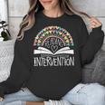 Intervention Teacher Reading Intervention Unisex Sweatshirt, funny design Intervention Teacher Reading Intervention Unisex Sweatshirt, funny design