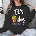 It's Fry Day Teacher Life Unisex Sweatshirt, funny design It's Fry Day Teacher Life Unisex Sweatshirt, funny design
