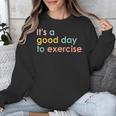 It's A Good Day To Exercise PE Teacher Gym Exercise For Men Women Unisex Sweatshirt, Pe Teacher Gifts, funny design It's A Good Day To Exercise PE Teacher Gym Exercise For Men Women Unisex Sweatshirt, Pe Teacher Gifts, funny design