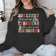 Jolliest Bunch Of Teachers This Side Of The Playground X-Mas Unisex Sweatshirt, funny design Jolliest Bunch Of Teachers This Side Of The Playground X-Mas Unisex Sweatshirt, funny design