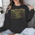 Kindergarten Camo Camouflage Boy Teacher Back To School Unisex Sweatshirt, funny design