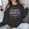 Kindergarten Crew Back To School Kindergarten Teacher Kids Unisex Sweatshirt, funny design Kindergarten Crew Back To School Kindergarten Teacher Kids Unisex Sweatshirt, funny design