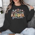 Kindergarten Teacher Wildflower Back To School Floral Outfit Men Women Unisex Sweatshirt, funny design Kindergarten Teacher Wildflower Back To School Floral Outfit Men Women Unisex Sweatshirt, funny design