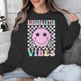 Kindergarten Vibes First Day Of School Kindergarten Teacher Unisex Sweatshirt, funny design Kindergarten Vibes First Day Of School Kindergarten Teacher Unisex Sweatshirt, funny design