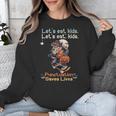 Let's Eat Kids Grammar Werewolf Halloween Teacher Unisex Sweatshirt, funny design Let's Eat Kids Grammar Werewolf Halloween Teacher Unisex Sweatshirt, funny design