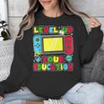 Level Up Your Education Gaming Inspired Teacher Gamers Unisex Sweatshirt, funny design Level Up Your Education Gaming Inspired Teacher Gamers Unisex Sweatshirt, funny design