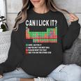 Can I Lick It Periodic Table Science Teacher Boy And Girls Unisex Sweatshirt, Science Teacher Gifts, funny design Can I Lick It Periodic Table Science Teacher Boy And Girls Unisex Sweatshirt, Science Teacher Gifts, funny design