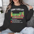 Can I Lick It Periodic Table Shirt Science Chemistry Teacher Unisex Sweatshirt, Science Teacher Gifts, funny design Can I Lick It Periodic Table Shirt Science Chemistry Teacher Unisex Sweatshirt, Science Teacher Gifts, funny design