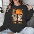 Love 2nd Grade Happy Fall Thanksgiving For 2nd Teacher For Men Women Girls Kids Unisex Sweatshirt, 2nd Grade Teacher Gifts, funny design Love 2nd Grade Happy Fall Thanksgiving For 2nd Teacher For Men Women Girls Kids Unisex Sweatshirt, 2nd Grade Teacher Gifts, funny design
