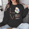Love Art For Artist Art Teacher Unisex Sweatshirt, funny design