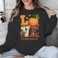 Love Kindergarten Teacher Turkey Thanksgiving Autumn Fall Unisex Sweatshirt, funny design Love Kindergarten Teacher Turkey Thanksgiving Autumn Fall Unisex Sweatshirt, funny design