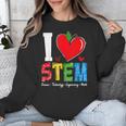 I Love STEM Student Teacher 1st Day Of School Back To School Unisex Sweatshirt, funny design I Love STEM Student Teacher 1st Day Of School Back To School Unisex Sweatshirt, funny design