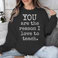 Love To Teach Positive Affirmation Kind Motivational Teacher Unisex Sweatshirt, funny design Love To Teach Positive Affirmation Kind Motivational Teacher Unisex Sweatshirt, funny design