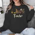 Love Teacher Wizards Back To School Halloween Unisex Sweatshirt, funny design Love Teacher Wizards Back To School Halloween Unisex Sweatshirt, funny design