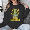 Mad Scientist Kids Youth Adult Science Teacher Chemistry Unisex Sweatshirt, Science Teacher Gifts, funny design