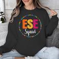 Matching ESE Squad First Last Day Team Teacher Student Tribe Unisex Sweatshirt, funny design
