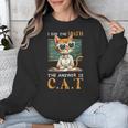 I Did The Math The Answer Is Cats Math Cat Teacher Unisex Sweatshirt, funny design I Did The Math The Answer Is Cats Math Cat Teacher Unisex Sweatshirt, funny design