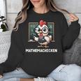 Math Teacher Chicken Mathemachicken Pun Unisex Sweatshirt, funny design Math Teacher Chicken Mathemachicken Pun Unisex Sweatshirt, funny design
